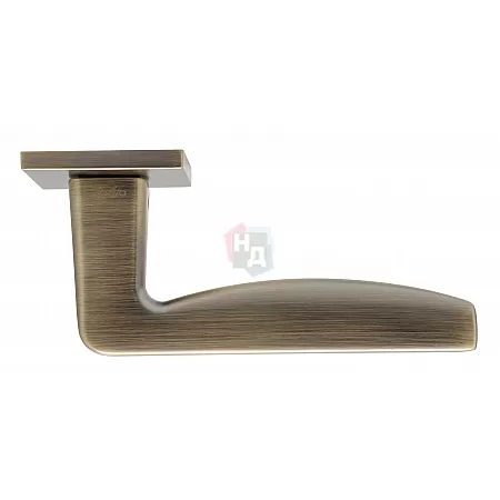 Ручка дверная Safita Wave HS MAB бронза античная