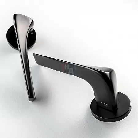 Ручка дверная MVM OLA A-2022 BLACK черный Ручка дверная MVM OLA A-2022 BLACK черный