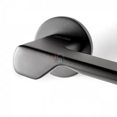 Ручка дверная MVM BRAILLE Z-1811 BLACK черный