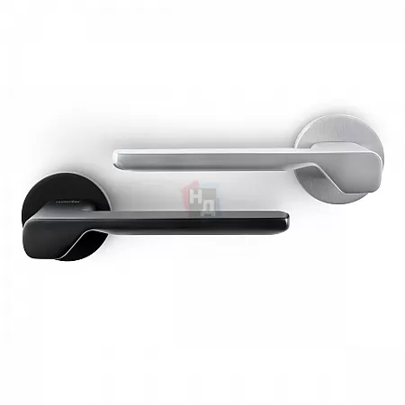 Ручка дверная MVM BRAILLE Z-1811 BLACK черный