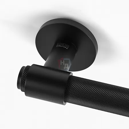 Ручка дверная MVM TEHNO A-2023 BLACK черный