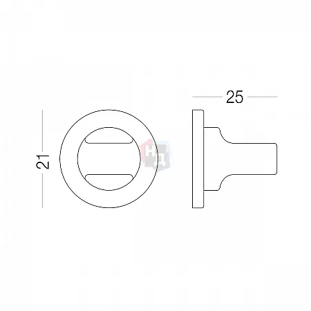 Накладка WC MVM T21 BLACK черный
