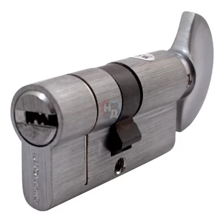 Цилиндр Buonellе B10 70 (40x30T) ключ-тумблер хром матовый