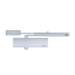 Доводчик дверной накладной RYOBI LIM D-2200 EN2-4 BC SILVER хром универсальная тяга (80кг)