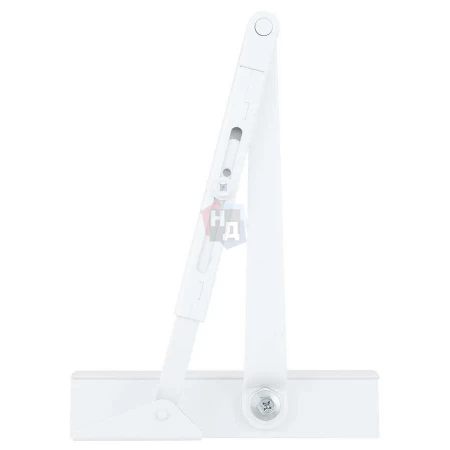 Доводчик дверной накладной RYOBI LIM D-1200 EN2/3/4 WHITE белый стандартная тяга (80кг)