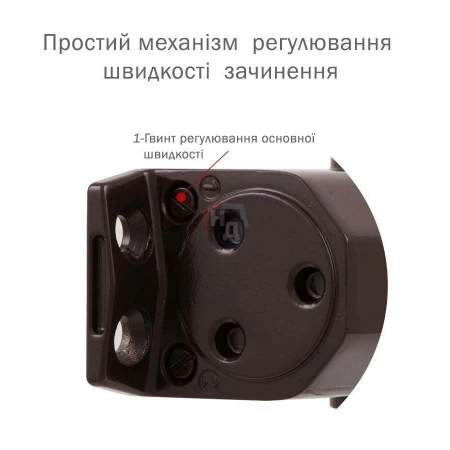 Доводчик дверной накладной RYOBI DS-2550 EN1-3 BC DARK_BRONZE коричневый параллельная тяга (60кг)