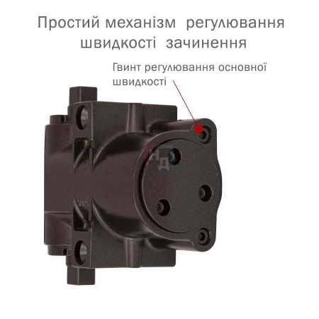 Доводчик дверной накладной RYOBI DS-4550 EN2-7+ DARK_BRONZE коричневый параллельная тяга (200кг)
