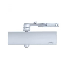 Доводчик дверной накладной RYOBI LIM D-1200 EN2/3/4 SILVER хром стандартная тяга (80кг)