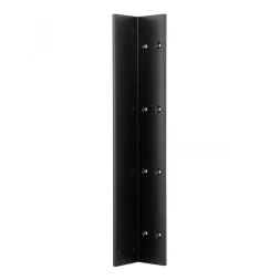Монтажная пластина ABLOY BLACK (RAL9004) угловая для доводчика DC630G