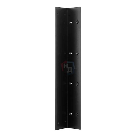 Монтажная пластина ABLOY BLACK (RAL9004) угловая для доводчика DC630G