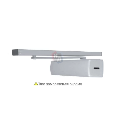 Доводчик дверной накладной ABLOY DC250 EN1-6 BC ALUMINIUM серый без тяги (120кг)