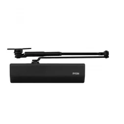 Доводчик дверной накладной RYOBI DS-2055P EN4 BC BLACK черный параллельная тяга (80кг)