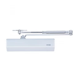 Доводчик дверной накладной RYOBI D-2550 EN1-4 BC SILVER хром универсальная тяга (80кг)