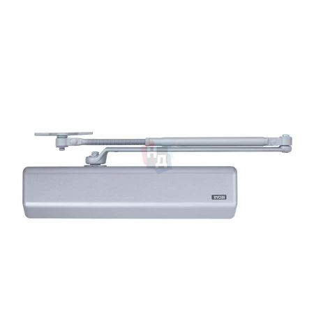 Доводчик дверной накладной RYOBI D-3550 EN2-5 SILVER хром универсальная тяга (100кг)