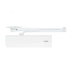 Доводчик дверной накладной RYOBI DS-2055P EN4 BC GLOSSY_WHITE белый параллельная тяга (80кг)