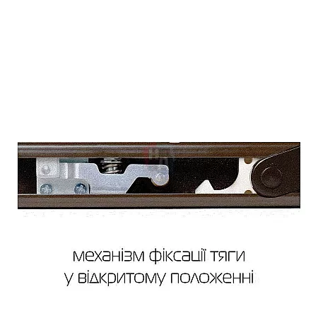 Тяга доводчика скользящая Ryobi D-1200 чёрный с фиксацией
