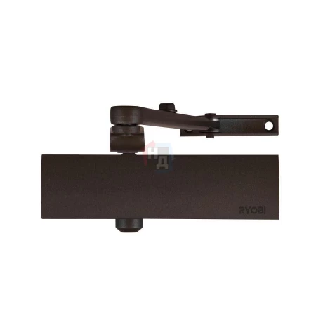 Доводчик дверной накладной RYOBI LIM D-1200 EN2/3/4 DARK_BRONZE коричневый стандартная тяга (80кг)