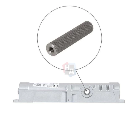 Доводчик дверной накладной ABLOY DC240 EN2-6 BC WHITE белый без тяги (120кг)
