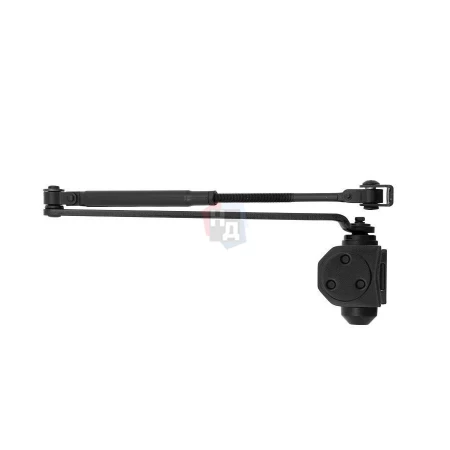 Доводчик дверной накладной RYOBI D-1504 EN2/3/4 BLACK черный стандартная тяга (80кг)