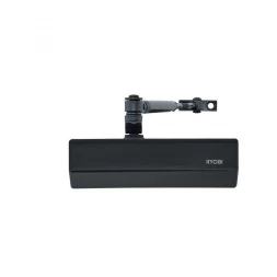 Доводчик дверной накладной RYOBI D-2550 EN1-4 BC GREY_ANTHRACITE серый стандартная тяга (80кг)