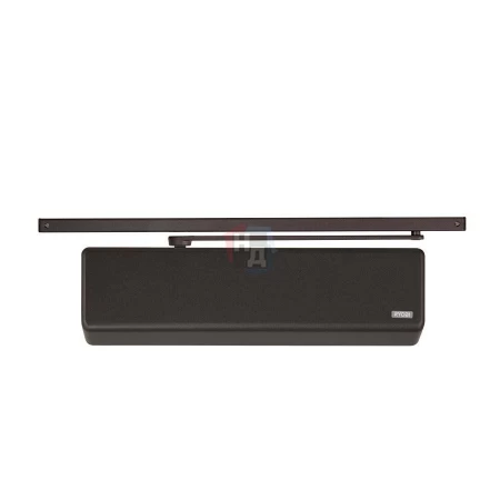 Доводчик дверной накладной RYOBI DS-4550 EN4 DARK_BRONZE коричневый скользящая тяга (80кг)