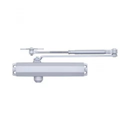 Доводчик дверной накладной RYOBI D-2005V EN3/4/5 BC SILVER хром универсальная тяга (100кг)