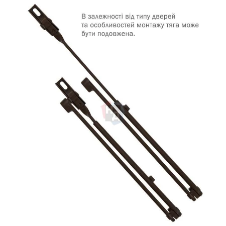 Тяга доводчика стандартная Abloy DC190 коричневый