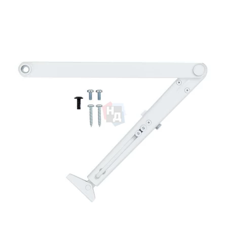 Тяга доводчика стандартная Abloy DC191 белый с фиксацией