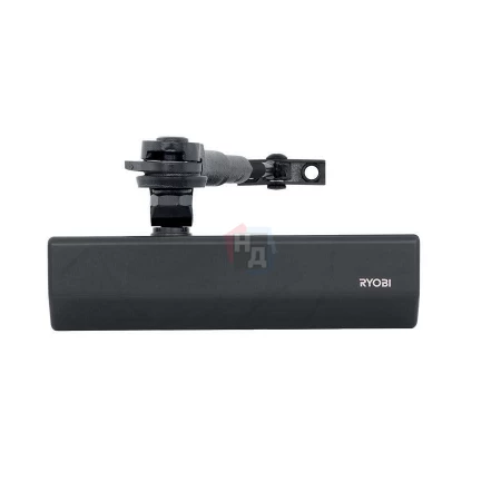 Доводчик дверной накладной RYOBI DS-2055V EN3/4/5 BC GREY_ANTHRACITE серый стандартная тяга (100кг)
