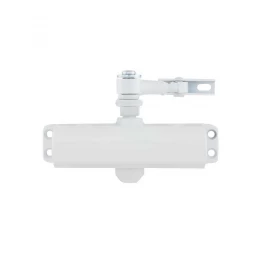 Доводчик дверной накладной RYOBI LIM 9903 EN2/3 GLOSSY_WHITE белый стандартная тяга (65кг)
