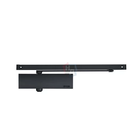 Доводчик дверной накладной RYOBI LIM DS-1200T EN2 GREY_ANTHRACITE серый скользящая тяга (40кг)