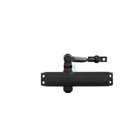 Доводчик дверной накладной RYOBI D-1504 EN2/3/4 BLACK черный стандартная тяга (80кг)