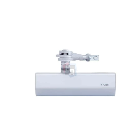 Доводчик дверной накладной RYOBI DS-1554 EN2/3/4 SILVER хром стандартная тяга (80кг)
