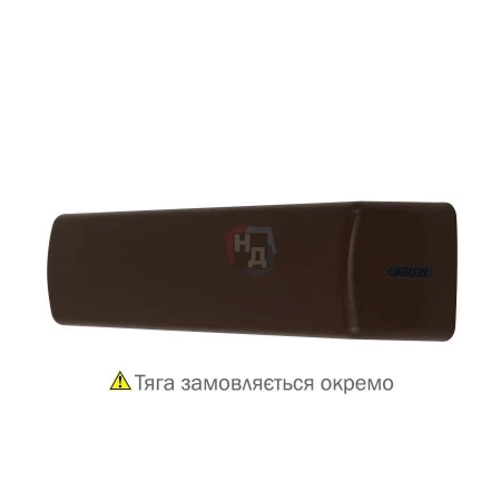 Доводчик дверной накладной ABLOY DC330 EN1-4 BC BROWN коричневый без тяги (80кг)