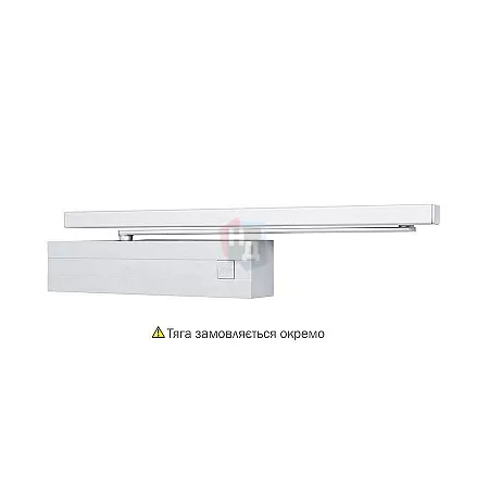 Доводчик дверной накладной ABLOY DC330 EN1-4 BC ALUMINIUM серый без тяги (80кг)