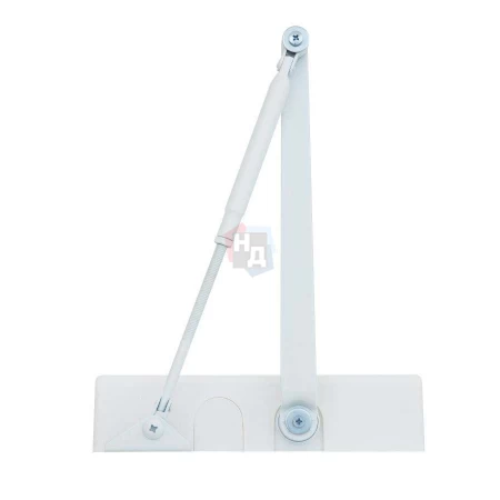 Доводчик дверной накладной RYOBI D-1554 EN2/3/4 GLOSSY_WHITE белый стандартная тяга (80кг)