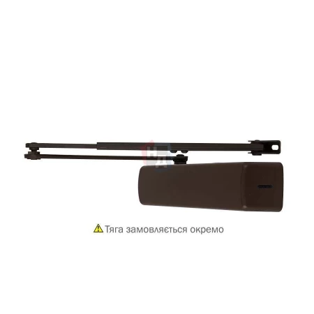 Доводчик дверной накладной ABLOY DC247 EN5-7 BC BROWN коричневый без тяги (160кг)