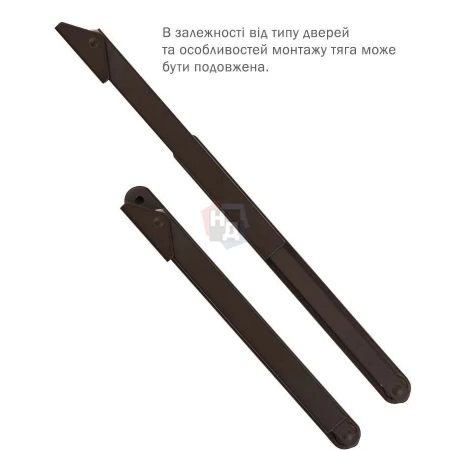Тяга доводчика стандартная Abloy DC197 коричневый