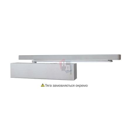 Доводчик дверной накладной ABLOY DC240 EN2-6 BC STAINLESS_STEEL серый без тяги (120кг)