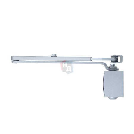 Доводчик дверной накладной RYOBI LIM D-1200 EN2/3/4 SILVER хром стандартная тяга (80кг)