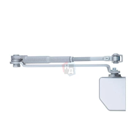 Доводчик дверной накладной RYOBI DS-1554 EN2/3/4 SILVER хром стандартная тяга (80кг)