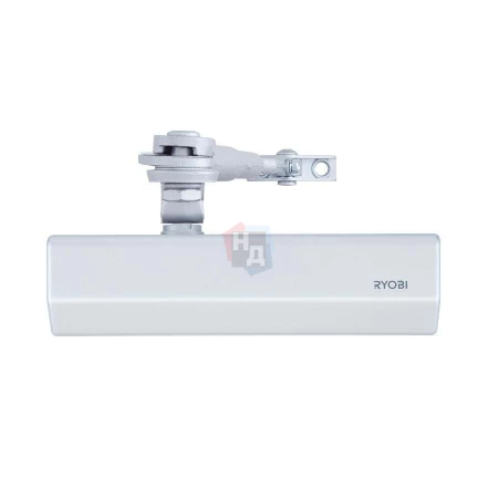 Доводчик дверной накладной RYOBI DS-2550 EN1-4 BC SILVER хром стандартная тяга (80кг)