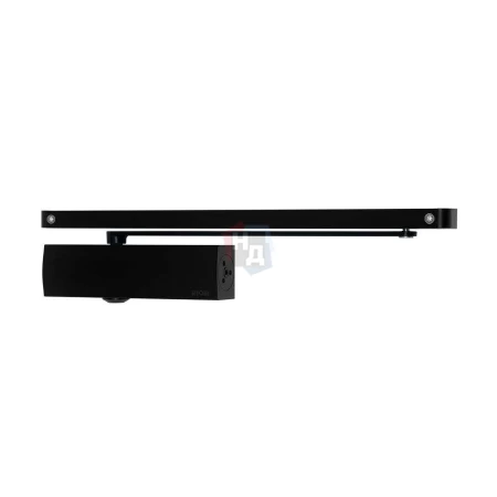 Доводчик дверной накладной RYOBI LIM DS-2200T EN1-3 BC BLACK черный скользящая тяга (60кг)