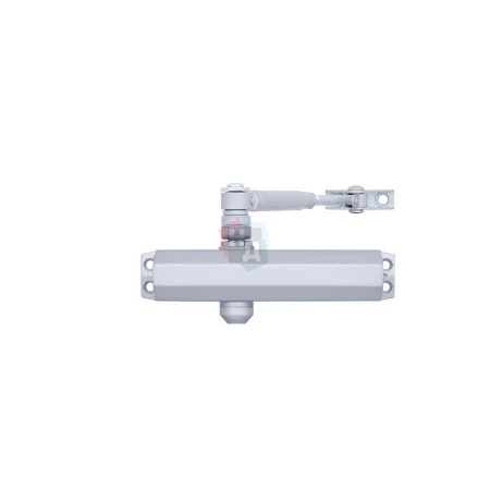 Доводчик дверной накладной RYOBI D-1504 EN2/3/4 SILVER хром стандартная тяга (80кг)