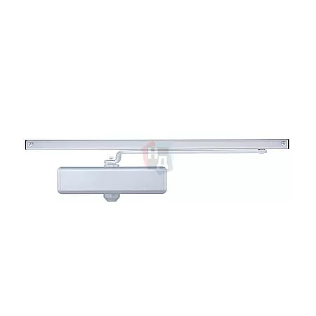 Доводчик дверной накладной RYOBI S-8850T EN2 SILVER хром скользящая тяга (45кг)
