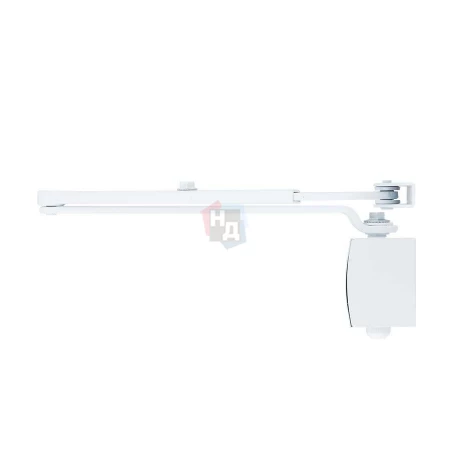 Доводчик дверной накладной RYOBI LIM D-1200 EN2/3/4 WHITE белый стандартная тяга (80кг)