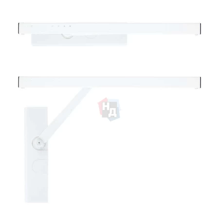 Доводчик дверной накладной RYOBI DS-1554 EN2 GLOSSY_WHITE белый скользящая тяга (45кг)