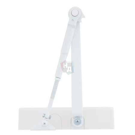 Доводчик дверной накладной RYOBI DS-1554 EN2/3/4 GLOSSY_WHITE белый стандартная тяга (80кг)