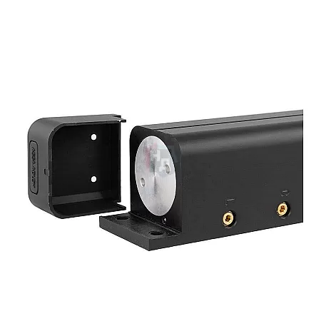 Доводчик дверной накладной MUL-T-LOCK ITALY DC630G-L EN6 BLACK черный скользящая тяга (150кг)
