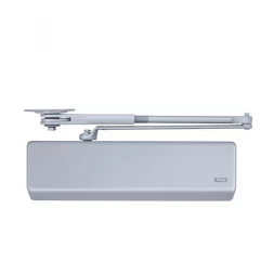 Доводчик дверной накладной RYOBI DS-4550 EN2-7+ SILVER хром параллельная тяга (200кг)
